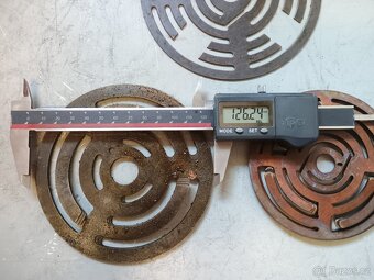 Planžety koncentrického ventilu - 7
