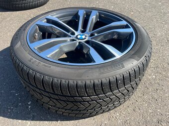 Sada kol 20” original BMW X6 X5 ///M + 99% pneu Pirelli - 7