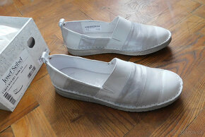 Bílo-stříbrné espadrilky JOSEF SEIBEL vel. 40 - 7