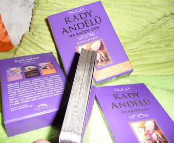 Vykládací karty Rady andělů na každý den - 44 karet+kniha - 7