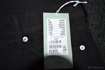 Nové džíny, kalhoty zn. H&M vel. 30/ 32 - s cedulkou - 7
