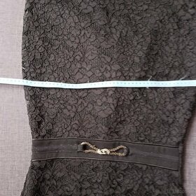 Luxusní společenské šaty s podšívkou - 7