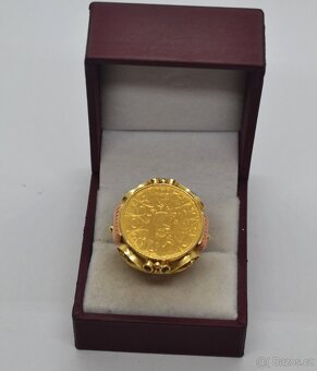 Zlatý prsten s mincí - 7