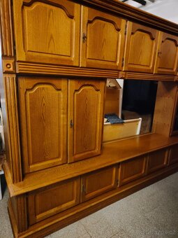 Stěna obývací rustikal - 7