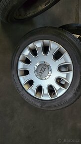Zimní sada na Audi A8 17" alu kola + pneu Grimpmax 7,5mm - 7