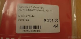 Motoboty SMX 6 V2 - Gore-Tex, ALPINESTARS, vel. 44 - 7