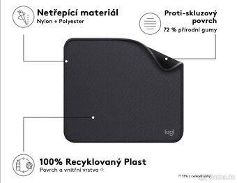 Příslušenství Logitech, Klávesnice, Myš, Podložka - 7