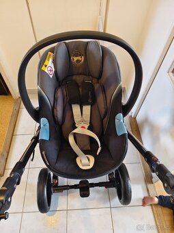Kočárek Dorjan comfort dvojkombinace + vajíčko Cybex Aton 5 - 7