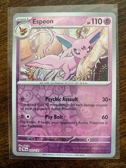 🃏 Pokémon karty – Eevee evoluce – Reverse Holo Set 🔥 - 7
