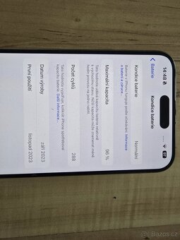 iPhone 15 Pro Max 256GB, jako nový, záruka 7 měsíců - 7