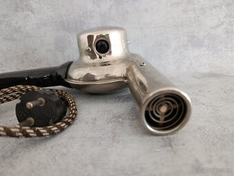 Starý značkový fén AEG - krásný, k dekoraci, do muzea,sbírky - 7