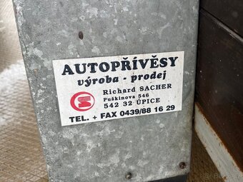 Přívěsný vozík Sachar - 7