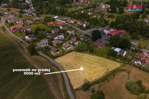 Prodej pozemku k bydlení, 5000 m², Žichlínek - 7