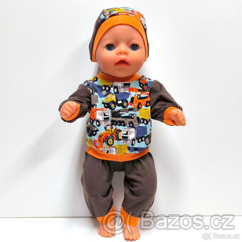 NOVÉ OBLEČKY NA BABY BORN soft touch little 36 cm - 7