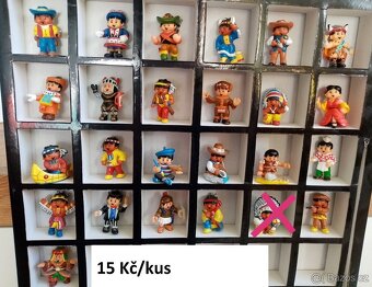 Kinder figurky 1 - 7