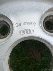 Alu disky Audi, 5x112, R16, senzory - 7