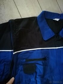 Pracovní oblečení, montérkové kalhoty, bundy, vel. 62, NOVÉ - 7