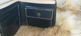 Černá Kožená peněženka  s kelskym symbolem - 7