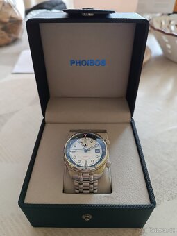 Phoibos Eagle Ray 200m compressor dive watch - 7
