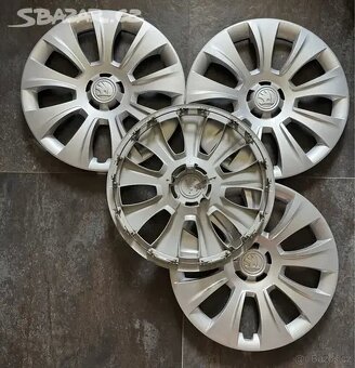 Originální poklice Škoda 17" 4 kusy - 7