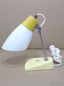 Retro polohovatelná stolní lampa Ditmar Urbach - OK stav - 7
