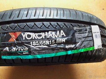 Kusová nová letní pneu Yokohama 185/65R15 88H:Cena za kus - - 7