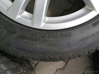 5x112 16 7J ET52 orig. alu kola BMW 2 vč. zim. pneu Goodyear - 7