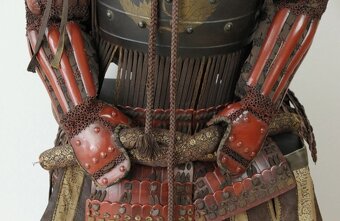 +++ STARÁ JAPONSKÁ SAMURAI ZBROJ- BRNĚNÍ JAPONSKO+++ - 7