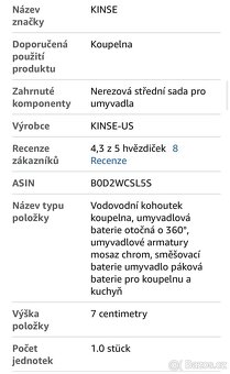 kuchyňská baterie - 7