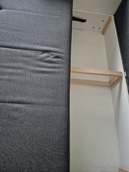 Rozkládací gauč, sedací souprava - 7