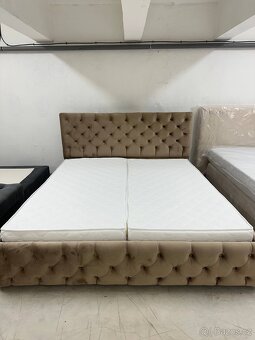 Čalouněná manželská postel 180×200 – NOVÁ - 7