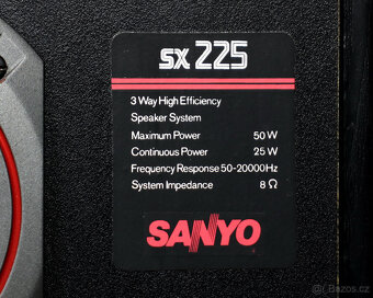 Reprobedny Sanyo SX 225. - 7