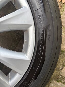 Originálkola Toyota Rav4 18” letní pneu - 7
