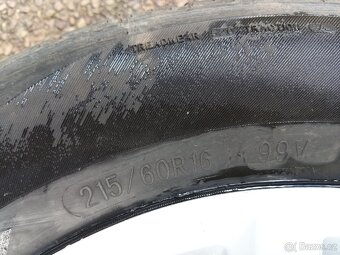ALU VW 5x112 R16 Sepang + 215/60 R16 Letní - 7