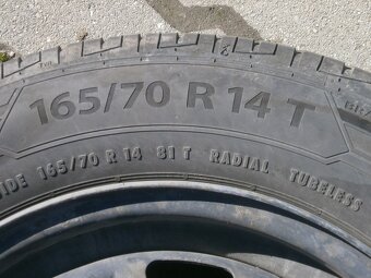 2xObutá letní sada na ŠKODA FABIA 1 BARUM 165/70 R14 - 7