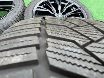 Originál alu kola Bmw 5x112 R18 styling 796M zima - 7