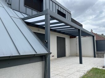 Hliníková pergola, garážové stání, altán - 7