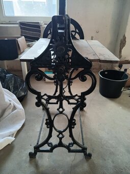 Starožitný krásný mandl, mechanicky v pořádku - 7