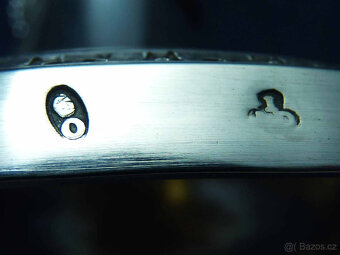 SPECIÁLNÍ ANTIKOUTNÍ STŘÍBRNÉ SVÍCNY, PÁR, AUGSBURG, CCA 180 - 7