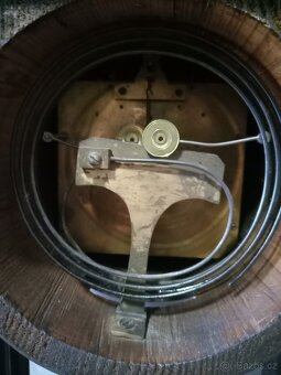 Sloupkové hodiny Biedermayer - 7