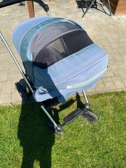 Kočárek kombinovaný BabyDesign Bueno tyrkys - 7