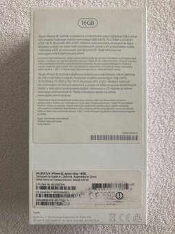 iPhone SE (2016) 1.gen. Space Gray 16GB - 7