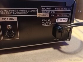 Sony MDS-S50, Atrac R, MDLP, šířka MINI 28cm - 7