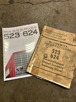 Traktor IH 624  - nepojazdný - 7