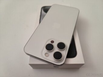 apple iphone 15 PRO MAX 256gb White Titanium / Batéria 100% - 7