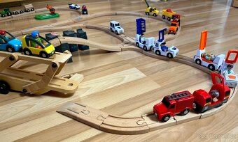 Dřevěná železnice Playtive/vláčkodráha - 7
