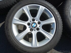 4ks orig. ALU disků BMW řada 3+ zimní pneu 17" - 7