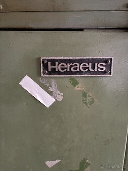prodám sušící pec Heraeus LTUH 100-150, 22 kW, 1,5m3 - 7