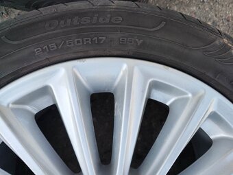 17"alu sada 5x108 origo Ford Focus 3 C-Max 215/50 TPMS - 7