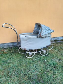OPEL - starožitný kočárek pro miminko (1935) - 7